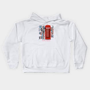 London England Kids Hoodie